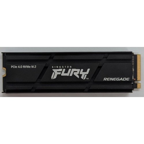Ssd-диск Kingston FURY Renegade with Heatsink 3D NAND TLC 1TB M.2 (2280 PCI-E) NVMe x4 (SFYRSK/1000G) (Відновлено продавцем, 777455) купити з перевіркою сумісності: огляд, характеристики, ціна у Києві, Львові, Вінниці, Хмельницькому, Івано-Франківську, Україні | інтернет-магазин TELEMART.UA фото