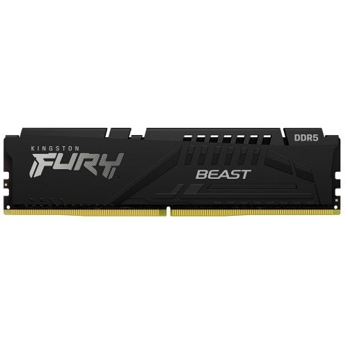 Купить Уценка озу Kingston DDR5 16GB (2x8GB) 5600MHz FURY Beast Black (KF556C40BBK2-16) (Відкрито пакування, 777504) с проверкой совместимости: обзор, характеристики, цена в Киеве, Днепре, Одессе, Харькове, Украине | интернет-магазин TELEMART.UA фото