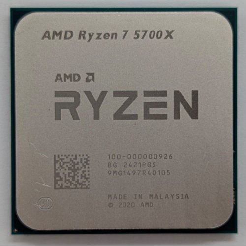 Процесор AMD Ryzen 7 5700X 3.4(4.6)GHz 32MB sAM4 Tray (100-000000926) (Відновлено продавцем, 777534) купити з перевіркою сумісності: огляд, характеристики, ціна у Києві, Львові, Вінниці, Хмельницькому, Івано-Франківську, Україні | інтернет-магазин TELEMART.UA фото