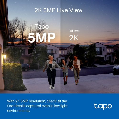 Купить Умный видеозвонок с аккумулятором TP-Link Tapo D230S1 - цена в Харькове, Киеве, Днепре, Одессе
в интернет-магазине Telemart фото