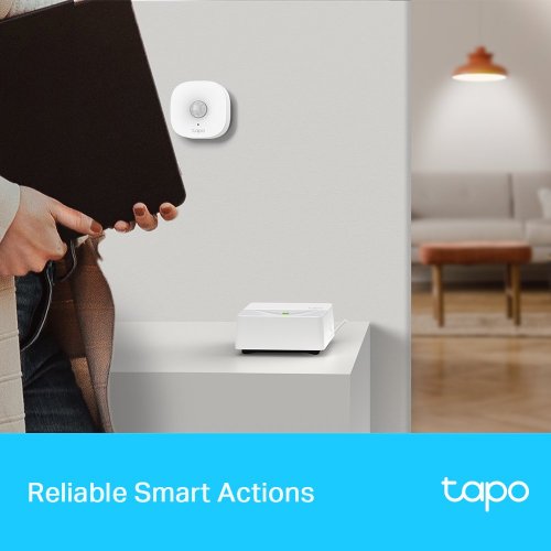 Купити Розумний хаб TP-Link Tapo H200 - ціна в Києві, Львові, Вінниці, Хмельницькому, Франківську, Україні | інтернет-магазин TELEMART.UA фото