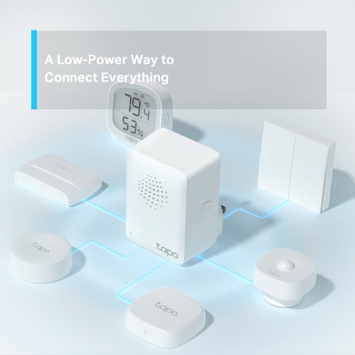Купити Розумний хаб із дзвінком TP-Link Tapo H100 - ціна в Києві, Львові, Вінниці, Хмельницькому, Франківську, Україні | інтернет-магазин TELEMART.UA фото