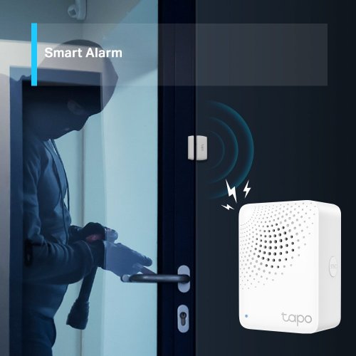 Купити Розумний хаб із дзвінком TP-Link Tapo H100 - ціна в Києві, Львові, Вінниці, Хмельницькому, Франківську, Україні | інтернет-магазин TELEMART.UA фото