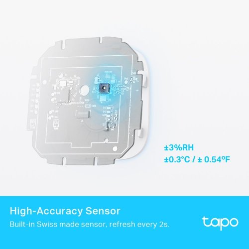 Купити Розумний датчик температури та вологості TP-Link Tapo T315 - ціна в Києві, Львові, Вінниці, Хмельницькому, Франківську, Україні | інтернет-магазин TELEMART.UA фото