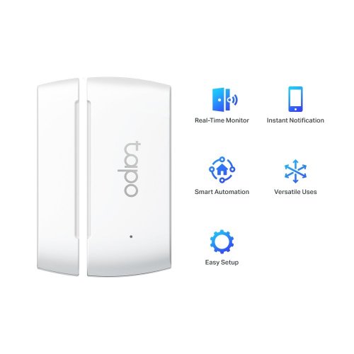 Купити Розумний контактний датчик TP-Link Tapo T110 - ціна в Києві, Львові, Вінниці, Хмельницькому, Франківську, Україні | інтернет-магазин TELEMART.UA фото