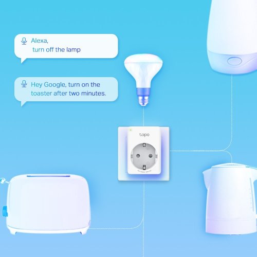 Купити Розумна Wi-Fi розетка TP-Link Tapo P110 2pcs - ціна в Києві, Львові, Вінниці, Хмельницькому, Франківську, Україні | інтернет-магазин TELEMART.UA фото
