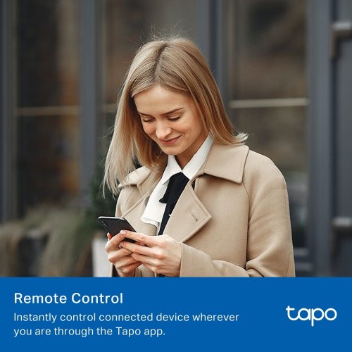 Купити Розумна бездротова компактна розетка TP-Link Tapo P100M - ціна в Києві, Львові, Вінниці, Хмельницькому, Франківську, Україні | інтернет-магазин TELEMART.UA фото