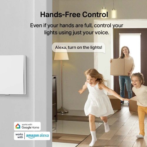 Купить Умный переключатель света TP-Link Tapo S210 - цена в Харькове, Киеве, Днепре, Одессе
в интернет-магазине Telemart фото
