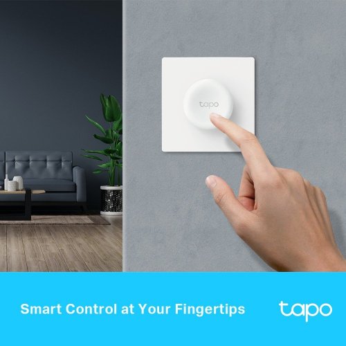 Купити Інтелектуальний дистанційний димер TP-Link Tapo S200D - ціна в Києві, Львові, Вінниці, Хмельницькому, Франківську, Україні | інтернет-магазин TELEMART.UA фото