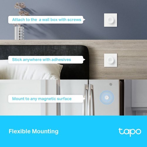 Купити Інтелектуальний дистанційний димер TP-Link Tapo S200D - ціна в Києві, Львові, Вінниці, Хмельницькому, Франківську, Україні | інтернет-магазин TELEMART.UA фото