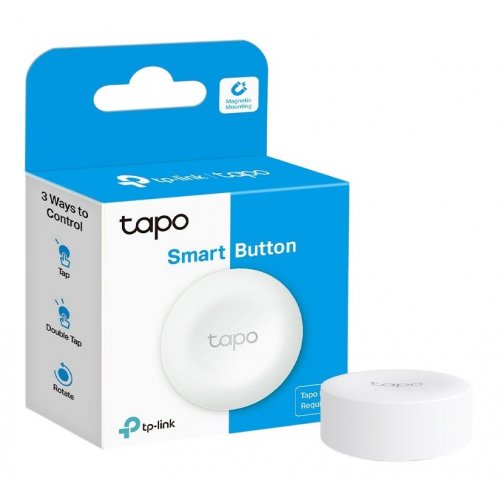 Купити Розумна кнопка TP-Link Tapo S200B - ціна в Києві, Львові, Вінниці, Хмельницькому, Франківську, Україні | інтернет-магазин TELEMART.UA фото