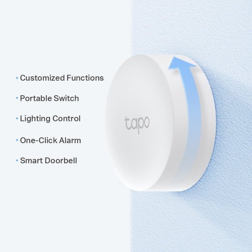 Купити Розумна кнопка TP-Link Tapo S200B - ціна в Києві, Львові, Вінниці, Хмельницькому, Франківську, Україні | інтернет-магазин TELEMART.UA фото