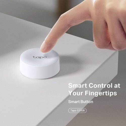 Купити Розумна кнопка TP-Link Tapo S200B - ціна в Києві, Львові, Вінниці, Хмельницькому, Франківську, Україні | інтернет-магазин TELEMART.UA фото