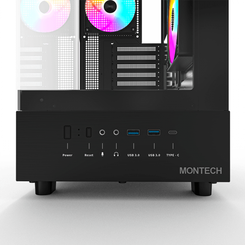 Уцінка корпус Montech XR без БЖ Black (Сліди встановлення, 777576) купити з перевіркою сумісності: огляд, характеристики, ціна у Києві, Львові, Вінниці, Хмельницькому, Івано-Франківську, Україні | інтернет-магазин TELEMART.UA фото