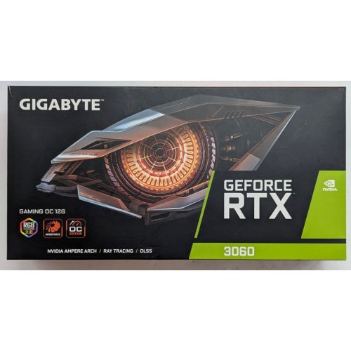 Відеокарта Gigabyte GeForce RTX 3060 Gaming OC 12288MB (GV-N3060GAMING OC-12GD) (Відновлено продавцем, 777697) купити з перевіркою сумісності: огляд, характеристики, ціна у Києві, Львові, Вінниці, Хмельницькому, Івано-Франківську, Україні | інтернет-магазин TELEMART.UA фото