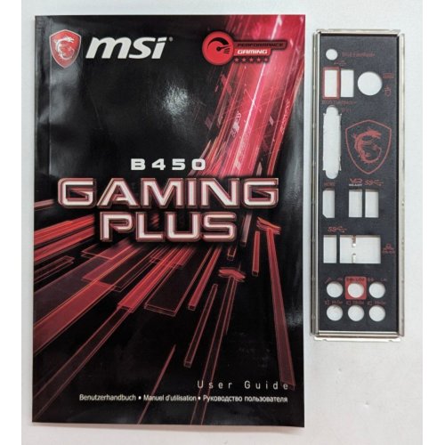 Материнська плата MSI B450 GAMING PLUS (sAM4, AMD B450) (Відновлено продавцем, 777699) купити з перевіркою сумісності: огляд, характеристики, ціна у Києві, Львові, Вінниці, Хмельницькому, Івано-Франківську, Україні | інтернет-магазин TELEMART.UA фото