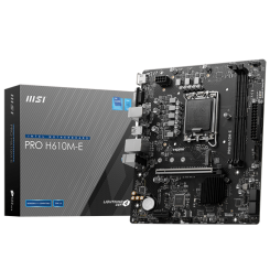 Материнська плата MSI PRO H610M-E (s1700, Intel H610) (Відновлено продавцем, 777720)