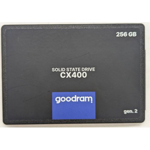 Купить Ssd-диск GoodRAM CX400 Gen.2 3D NAND TLC 256GB 2.5" (SSDPR-CX400-256-G2) (Восстановлено продавцом, 777736) с проверкой совместимости: обзор, характеристики, цена в Киеве, Днепре, Одессе, Харькове, Украине | интернет-магазин TELEMART.UA фото