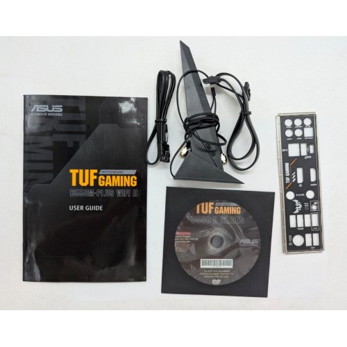 Купить Материнская плата Asus TUF GAMING B550M-PLUS II WIFI (sAM4, B550) (Восстановлено продавцом, 777745) с проверкой совместимости: обзор, характеристики, цена в Киеве, Днепре, Одессе, Харькове, Украине | интернет-магазин TELEMART.UA фото