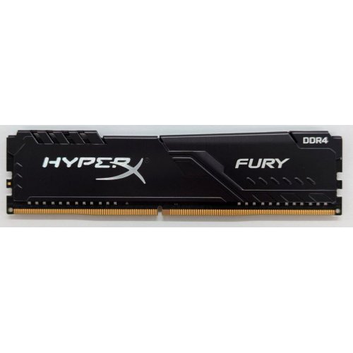 Купить Озу HyperX DDR4 8GB 3200Mhz Fury Black (HX432C16FB3/8) (Восстановлено продавцом, 777762) с проверкой совместимости: обзор, характеристики, цена в Киеве, Днепре, Одессе, Харькове, Украине | интернет-магазин TELEMART.UA фото
