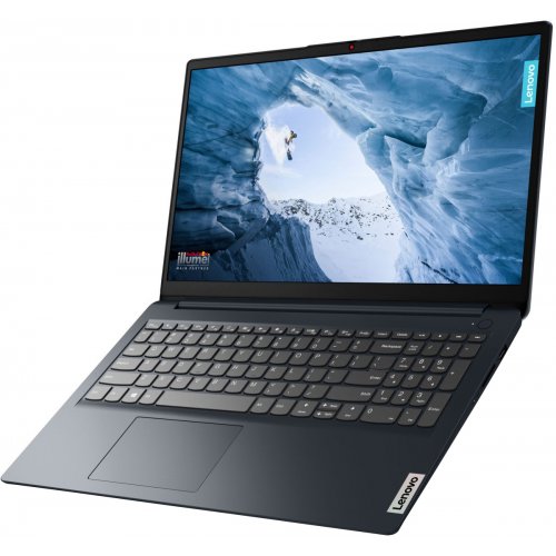 Купити Ноутбук Lenovo IdeaPad 1 15IJL7 (82LX00BMRA) Abyss Blue - ціна в Києві, Львові, Вінниці, Хмельницькому, Франківську, Україні | інтернет-магазин TELEMART.UA фото