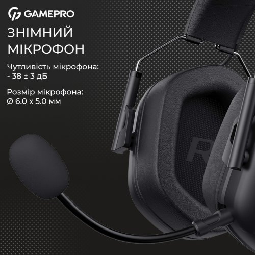 Купити Навушники GamePro Genesis Hunter (HS1350B) Black - ціна в Києві, Львові, Вінниці, Хмельницькому, Франківську, Україні | інтернет-магазин TELEMART.UA фото
