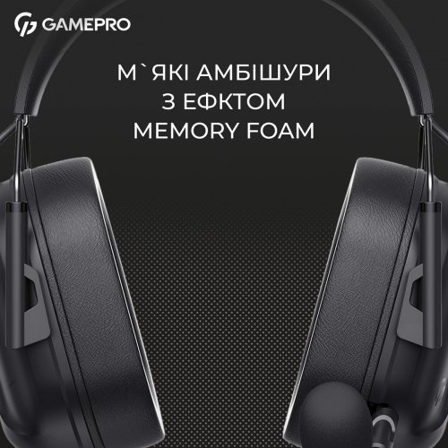 Купити Навушники GamePro Genesis Hunter (HS1350B) Black - ціна в Києві, Львові, Вінниці, Хмельницькому, Франківську, Україні | інтернет-магазин TELEMART.UA фото