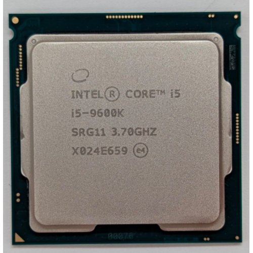 Купить Процессор Intel Core i5-9600K 3.7(4.6)GHz 9MB s1151 Tray (CM8068403874404) (Восстановлено продавцом, 777823) с проверкой совместимости: обзор, характеристики, цена в Киеве, Днепре, Одессе, Харькове, Украине | интернет-магазин TELEMART.UA фото