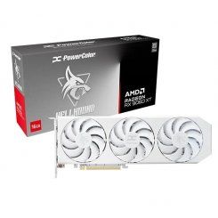 Відеокарта PowerColor Radeon RX 9060 XT Hellhound Spectral White 16384MB (RX9060XT 16G-L/OC/WHITE)