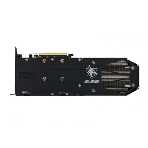 Відеокарта PowerColor Radeon RX 9060 XT Hellhound 16384MB (RX9060XT 16G-L/OC) купити з перевіркою сумісності: огляд, характеристики, ціна у Києві, Львові, Вінниці, Хмельницькому, Івано-Франківську, Україні | інтернет-магазин TELEMART.UA фото