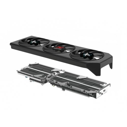 Відеокарта PowerColor Radeon RX 9060 XT Hellhound 16384MB (RX9060XT 16G-L/OC) купити з перевіркою сумісності: огляд, характеристики, ціна у Києві, Львові, Вінниці, Хмельницькому, Івано-Франківську, Україні | інтернет-магазин TELEMART.UA фото