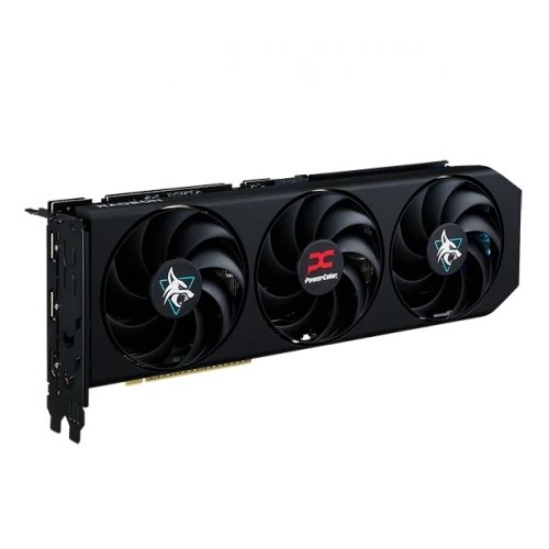 Відеокарта PowerColor Radeon RX 9060 XT Hellhound 8192MB (RX9060XT 8G-L/OC) купити з перевіркою сумісності: огляд, характеристики, ціна у Києві, Львові, Вінниці, Хмельницькому, Івано-Франківську, Україні | інтернет-магазин TELEMART.UA фото
