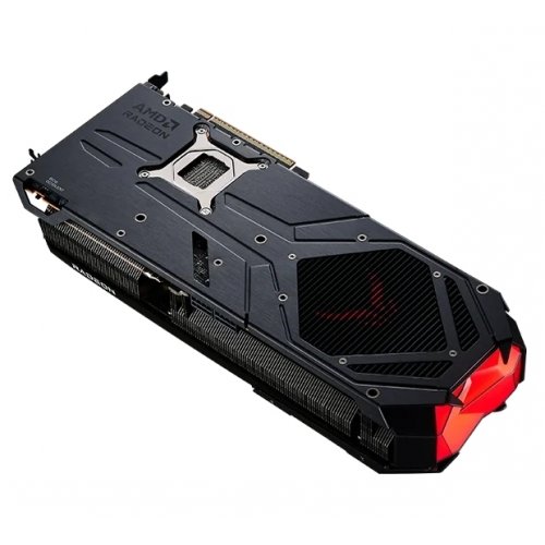 Купить Видеокарта PowerColor Radeon RX 9070 XT Red Devil Backplate Special Edition 16384MB (RX9070XT 16G-E/OC/BP) с проверкой совместимости: обзор, характеристики, цена в Киеве, Днепре, Одессе, Харькове, Украине | интернет-магазин TELEMART.UA фото