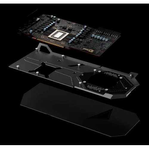 Купить Видеокарта PowerColor Radeon RX 9070 XT Red Devil Backplate Special Edition 16384MB (RX9070XT 16G-E/OC/BP) с проверкой совместимости: обзор, характеристики, цена в Киеве, Днепре, Одессе, Харькове, Украине | интернет-магазин TELEMART.UA фото