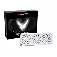 Відеокарта PowerColor Radeon RX 9070 XT Red Devil Spectral White 16384MB (RX9070XT 16G-E/OC/WHITE)