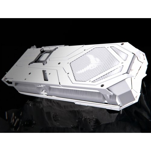 Відеокарта PowerColor Radeon RX 9070 XT Red Devil Spectral White 16384MB (RX9070XT 16G-E/OC/WHITE) купити з перевіркою сумісності: огляд, характеристики, ціна у Києві, Львові, Вінниці, Хмельницькому, Івано-Франківську, Україні | інтернет-магазин TELEMART.UA фото