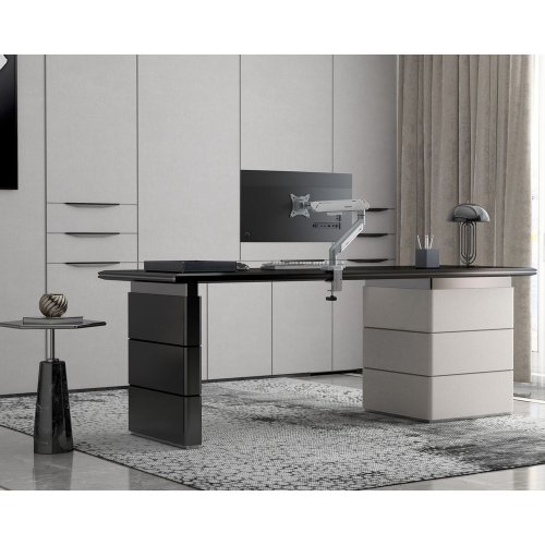 Купити Настільне кріплення для монітора Anda Seat Stealth Pro II 17-42" (AD-W-A9-1S-FW) White/Grey - ціна в Києві, Львові, Вінниці, Хмельницькому, Франківську, Україні | інтернет-магазин TELEMART.UA фото