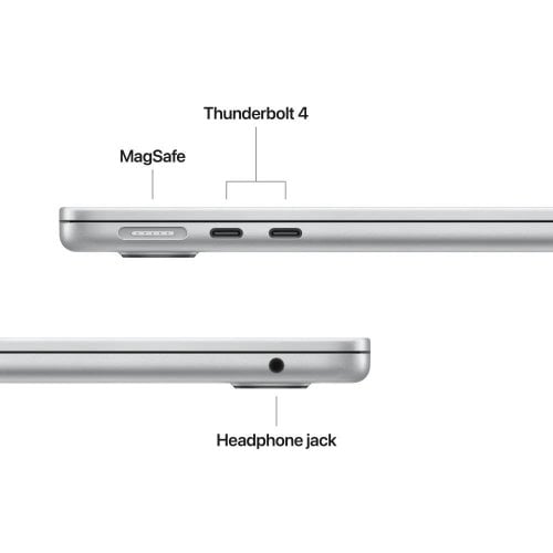 Купить Ноутбук Apple MacBook Air 13.6" M4 16/512GB 2025 (MW0X3UA/A) Silver - цена в Харькове, Киеве, Днепре, Одессе
в интернет-магазине Telemart фото