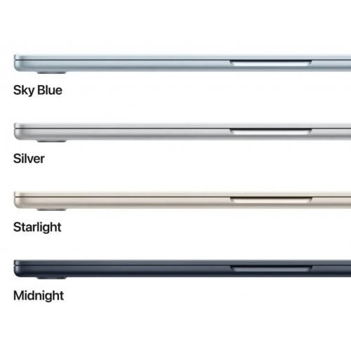 Купить Ноутбук Apple MacBook Air 15.3" M4 16/256GB 2025 (MW1G3UA/A) Silver - цена в Харькове, Киеве, Днепре, Одессе
в интернет-магазине Telemart фото