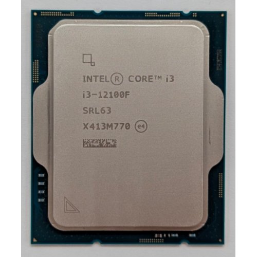 Купить Процессор Intel Core i3-12100F 3.3(4.3)GHz 12MB s1700 Tray (CM8071504651013) (Восстановлено продавцом, 777884) с проверкой совместимости: обзор, характеристики, цена в Киеве, Днепре, Одессе, Харькове, Украине | интернет-магазин TELEMART.UA фото
