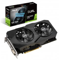 Видеокарта Asus GeForce GTX 1660 Dual Evo OC 6144MB (DUAL-GTX1660-O6G-EVO) (Восстановлено продавцом, 777936)