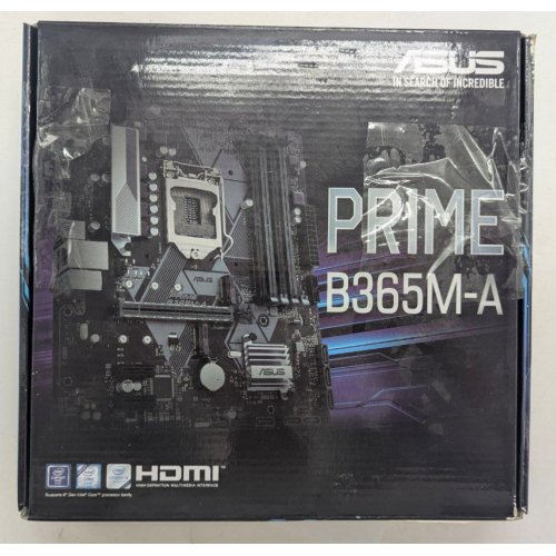 Материнська плата Asus PRIME B365M-A (s1151-V2, Intel B365) (Відновлено продавцем, 777954) купити з перевіркою сумісності: огляд, характеристики, ціна у Києві, Львові, Вінниці, Хмельницькому, Івано-Франківську, Україні | інтернет-магазин TELEMART.UA фото