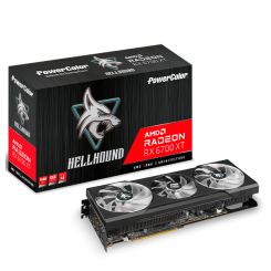 Видеокарта PowerColor Radeon RX 6700 XT Hellhound 12288MB (AXRX 6700XT 12GBD6-3DHL) (Восстановлено продавцом, 777983)