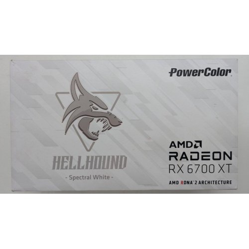 Відеокарта PowerColor Radeon RX 6700 XT Hellhound 12288MB (AXRX 6700XT 12GBD6-3DHL) (Відновлено продавцем, 777983) купити з перевіркою сумісності: огляд, характеристики, ціна у Києві, Львові, Вінниці, Хмельницькому, Івано-Франківську, Україні | інтернет-магазин TELEMART.UA фото