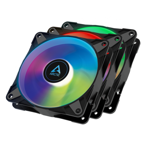 Набір кулерів для корпусу Arctic P12 PWM PST A-RGB 0dB (3-Fan Pack) (ACFAN00232A) Black (Відновлено продавцем, 778140) купити з перевіркою сумісності: огляд, характеристики, ціна у Києві, Львові, Вінниці, Хмельницькому, Івано-Франківську, Україні | інтернет-магазин TELEMART.UA фото