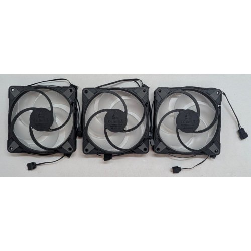 Набір кулерів для корпусу Arctic P12 PWM PST A-RGB 0dB (3-Fan Pack) (ACFAN00232A) Black (Відновлено продавцем, 778140) купити з перевіркою сумісності: огляд, характеристики, ціна у Києві, Львові, Вінниці, Хмельницькому, Івано-Франківську, Україні | інтернет-магазин TELEMART.UA фото
