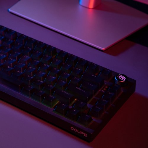 Клавиатура Proove Gaming Coupe RGB Huano Kobe Wireless (WKCP00022401) Black купить в Украине: Киев, Днепр, Харьков, Одесса  | Низкая цена, отзывы, характеристики от TELEMART фото