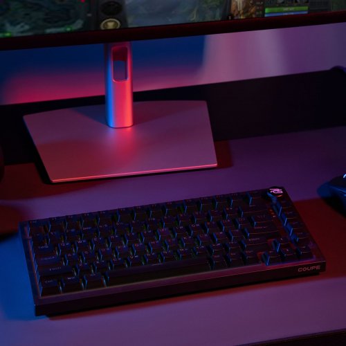 Клавиатура Proove Gaming Coupe RGB Huano Kobe Wireless (WKCP00022401) Black купить в Украине: Киев, Днепр, Харьков, Одесса  | Низкая цена, отзывы, характеристики от TELEMART фото