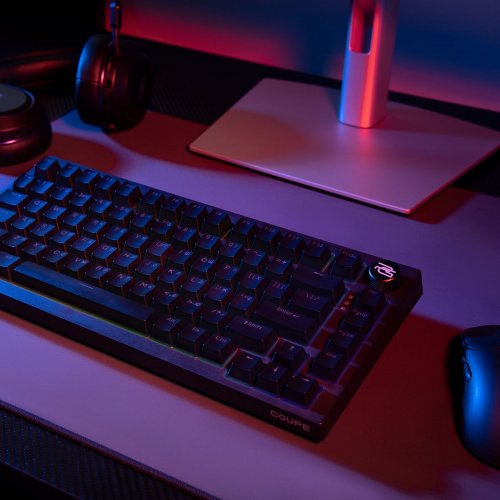 Клавиатура Proove Gaming Coupe RGB Huano Kobe Wireless (WKCP00022401) Black купить в Украине: Киев, Днепр, Харьков, Одесса  | Низкая цена, отзывы, характеристики от TELEMART фото