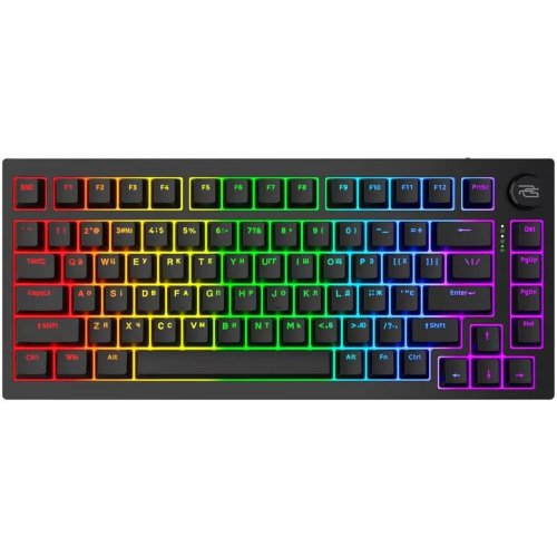 Купити Клавіатура Proove Gaming Coupe RGB Huano Kobe Wireless (WKCP00022401) Black - ціна в Києві, Львові, Вінниці, Хмельницькому, Франківську, Україні | інтернет-магазин TELEMART.UA фото